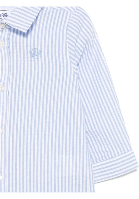 Camicia a Righe Bianca e azzurra Con Logo Monogram TARTINE ET CHOCOLAT | CA1203144